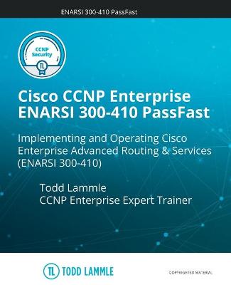 Book cover for Cisco CCNP Enterprise ENARSI 300-410 PassFast