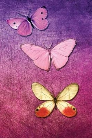 Cover of Butterfly Purple Collage Art Journal