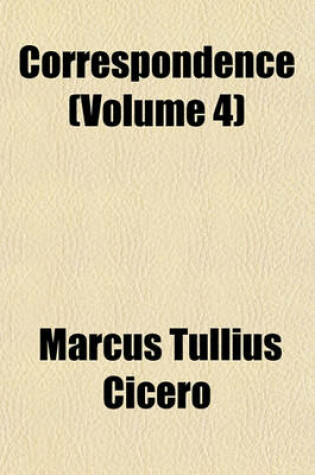 Cover of Correspondence (Volume 4)