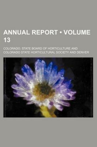 Cover of Annual Report (Volume 13)