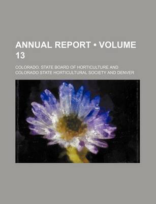 Book cover for Annual Report (Volume 13)