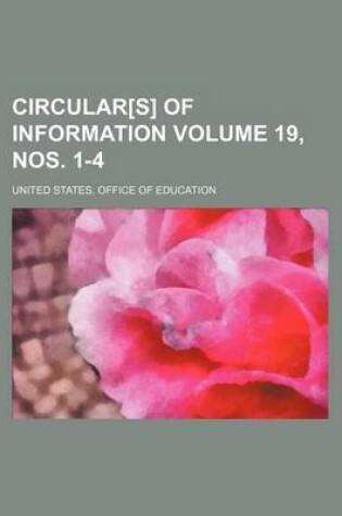 Cover of Circular[s] of Information Volume 19, Nos. 1-4