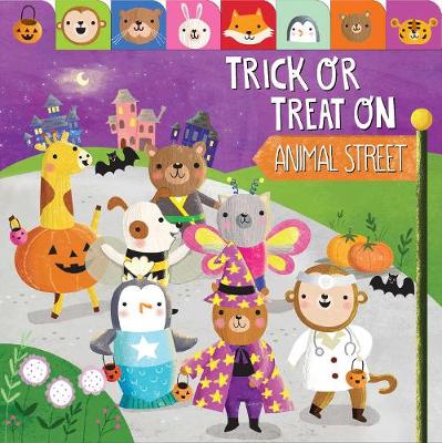 Book cover for Trick or Treat on Animal Street