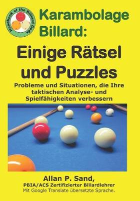Book cover for Karambolage Billard - Einige R tsel Und Puzzles