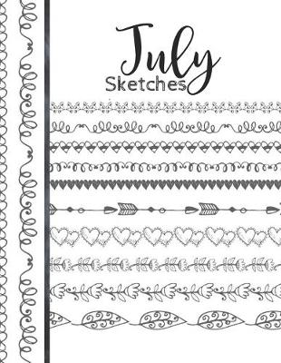 Book cover for July Sketches