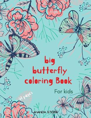 Book cover for Big Butterfly Coloring Book