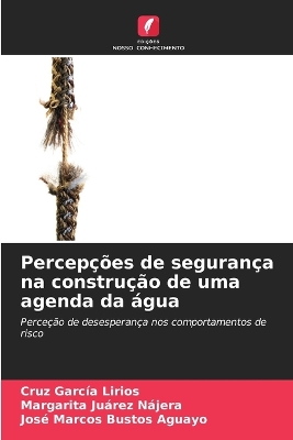 Book cover for Percepções de segurança na construção de uma agenda da água