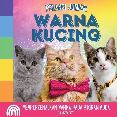 Book cover for Pelangi Junior, Warna Kucing