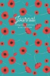 Book cover for Journal Floating Poppies Blue Edition