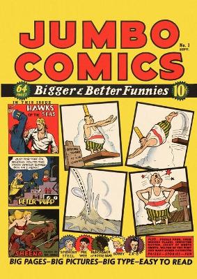 Book cover for Jumbo Comics #1, September 1938