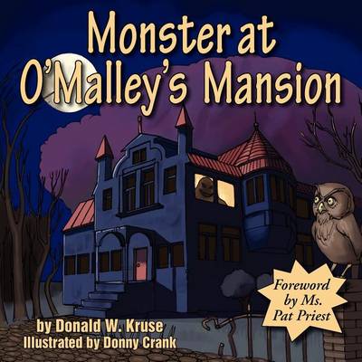Book cover for Monster at O'Malley's Mansion