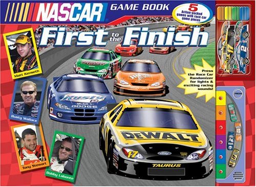 Book cover for NASCAR First to the Finish