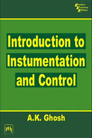 Cover of Introducton to Instrumentation and Control