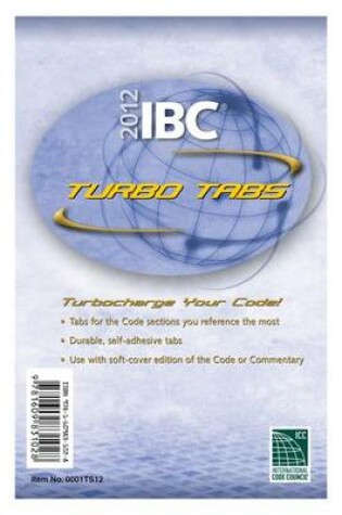 Cover of 2012 International Building Code Turbo Tabs for Soft Cover Edition