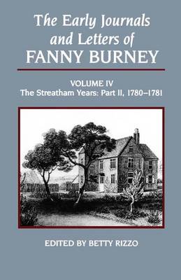 Book cover for The Early Journals and Letters of Fanny Burney