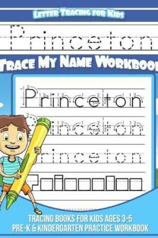 Cover of Princeton Letter Tracing for Kids Trace My Name Workbook