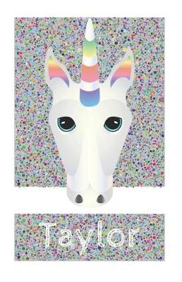 Book cover for Taylor's Unicorn Notebook