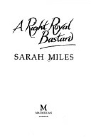 Cover of A Right Royal Bastard