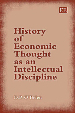 Cover of History of Economic Thought as an Intellectual Discipline