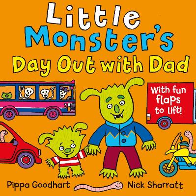 Book cover for Little Monster’s Day Out with Dad