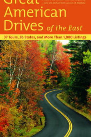 Cover of Fodor's Great American Drives of the East