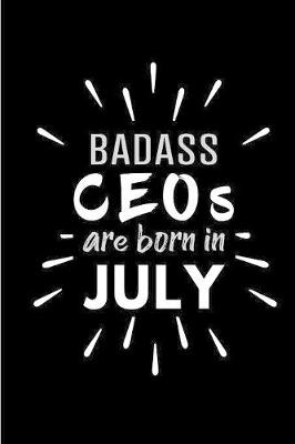 Book cover for Badass CEOs Are Born In July