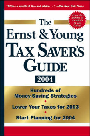 Cover of The Ernst & Young Tax Saver's Guide