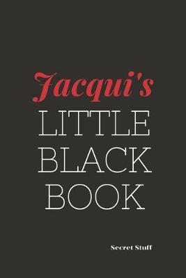 Book cover for Jacqui's Little Black Book