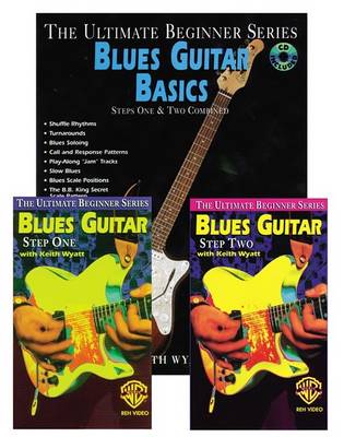 Book cover for Ultimate Beginner Blues Guitar Basics Mega Pak