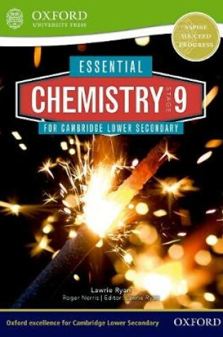 Cover of Essential Chemistry for Cambridge Lower Secondary Stage 9 Student Book