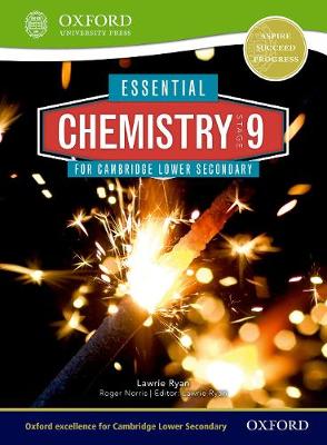 Book cover for Essential Chemistry for Cambridge Lower Secondary Stage 9 Student Book