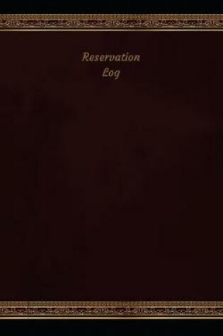 Cover of Reservation Log