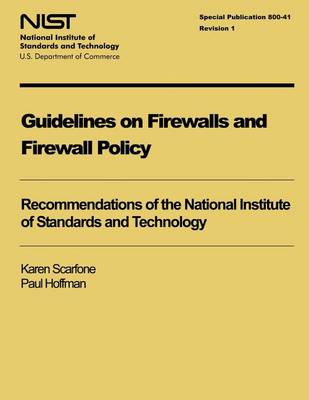 Book cover for Guidelines on Firewalls and Firewall Policy