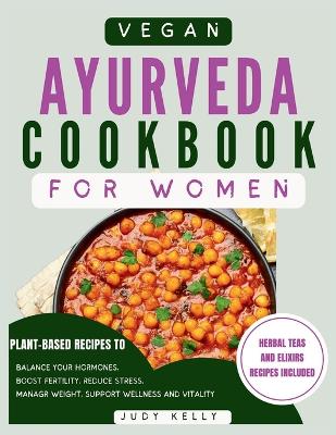 Book cover for Vegan Ayurveda Cookbook for Women