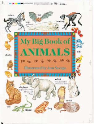 Cover of My Big Book of Animals