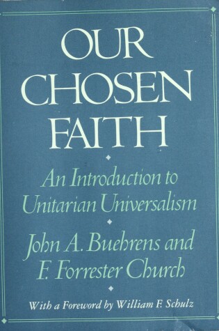 Cover of Our Chosen Faith Pa