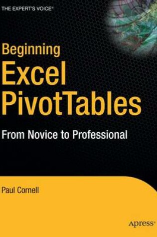 Cover of Beginning Excel Pivottables