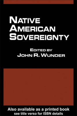 Book cover for Native American Sovereignity