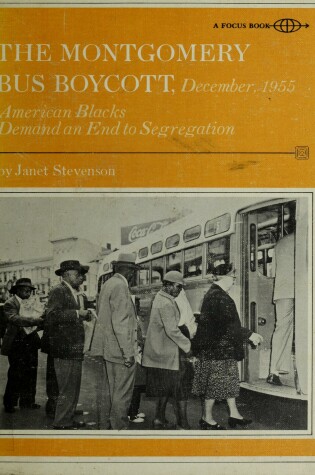 Cover of The Montgomery Bus Boycott, December, 1955