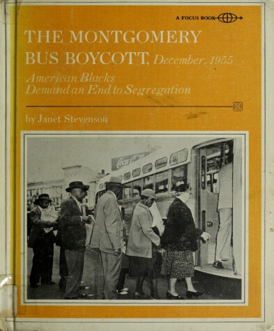 Book cover for The Montgomery Bus Boycott, December, 1955