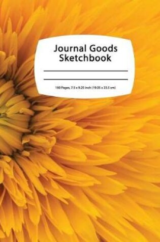 Cover of Journal Goods Sketchbook - Yellow Petal