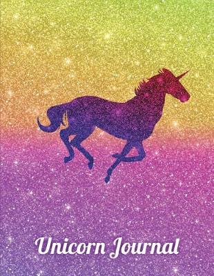 Book cover for Unicorn Composition Notebook - Back To School Journal For Girls