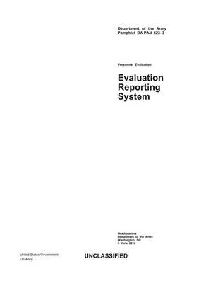 Book cover for Department of the Army Pamphlet DA PAM 623-3 Personnel Evaluation - Evaluation Reporting System 5 June 2012