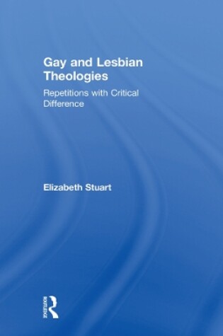 Cover of Gay and Lesbian Theologies