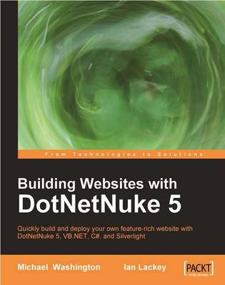 Book cover for Building Websites with DotNetNuke 5