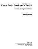 Book cover for Visual Basic Developer's Toolkit