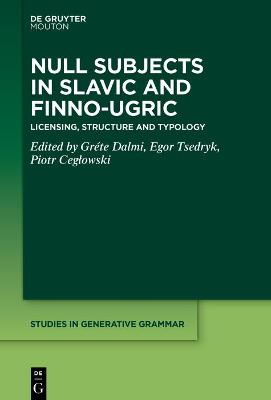 Cover of Null Subjects in Slavic and Finno-Ugric