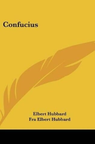 Cover of Confucius