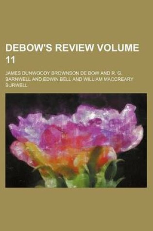 Cover of Debow's Review Volume 11