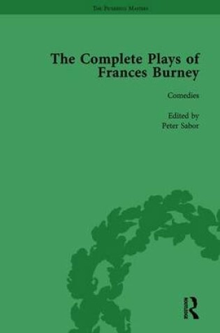 Cover of The Complete Plays of Frances Burney Vol 1